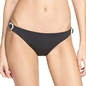 Solid & Striped The Tessa Bikini Bottom Black/Cream Size XS